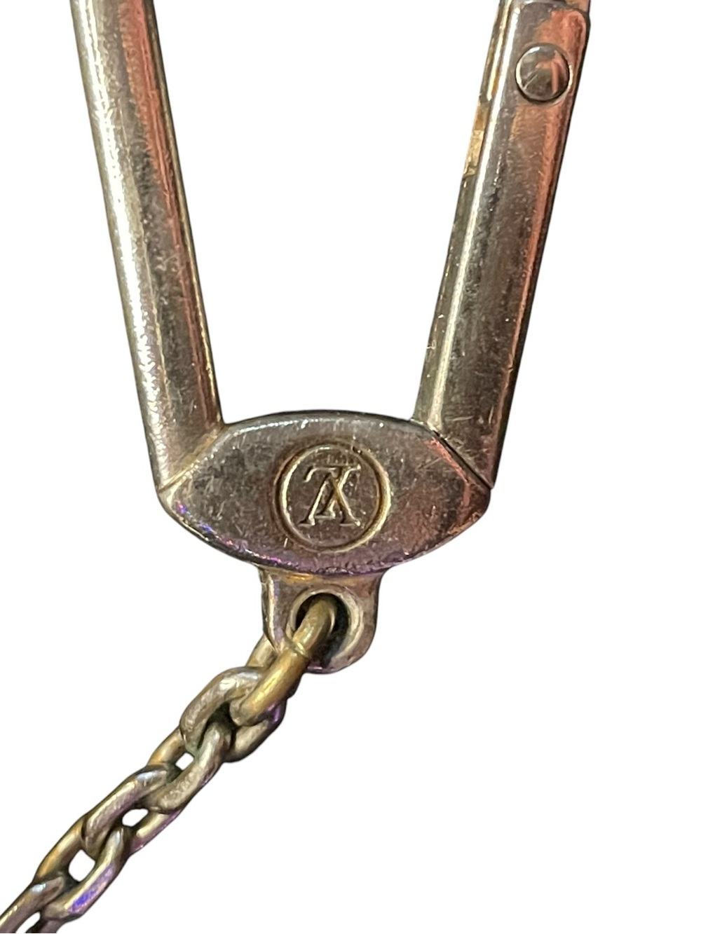 Louis Vuitton Monogram Bundle: Pochette Cles Key Pouch & Vintage Pass ID Holder - Picture 2 of 11